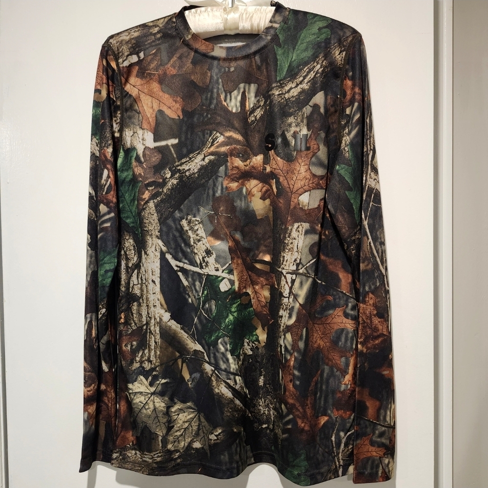 Hunting Camo Small Long Sleeve Shirt Lightweight Outdoor Gear SAIL